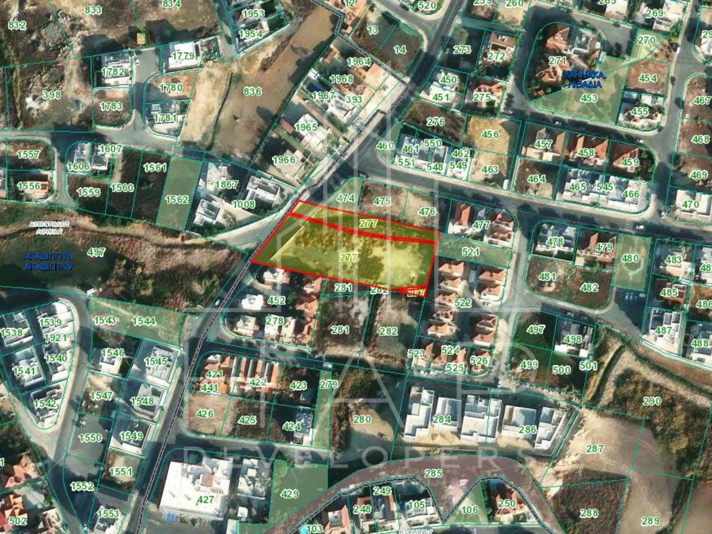 Livadia Big Plot land for sale in Larnaca