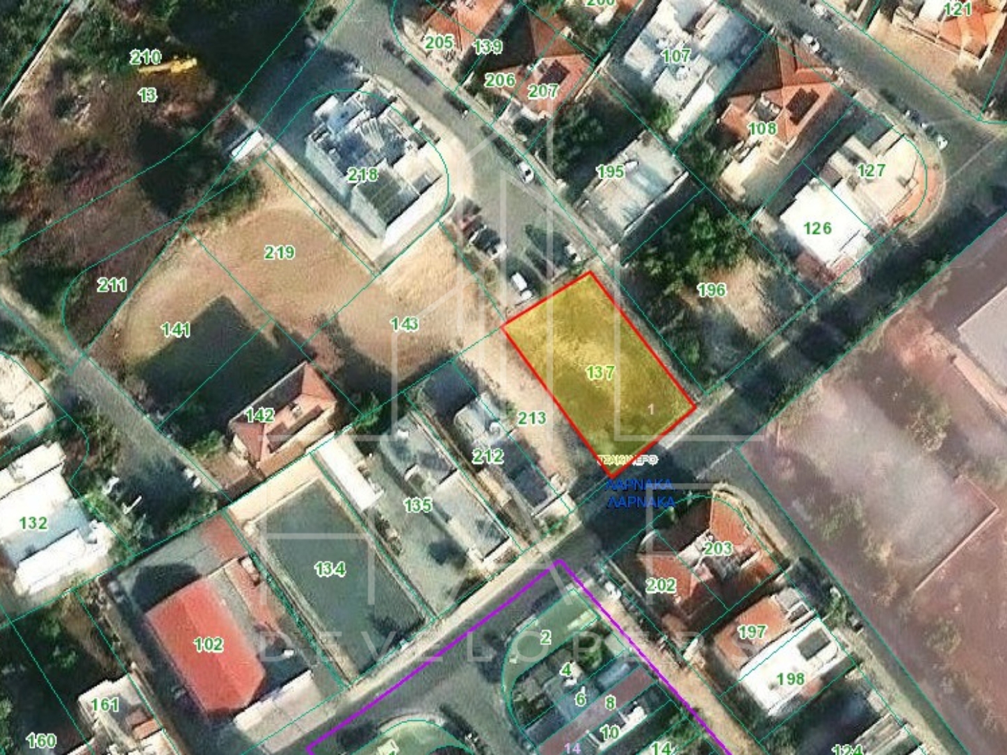 Tsiakilero Plot 1 building plot for sale in Larnaca
